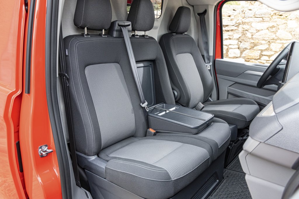 Places avant Volkswagen e-transporter